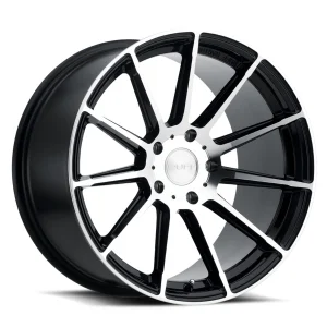 Ruff – RS2 – Black – 18″x10″ 25mm – Summer Wheels – 1810R2S255114F76